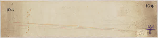 Section of Ferry Road drain