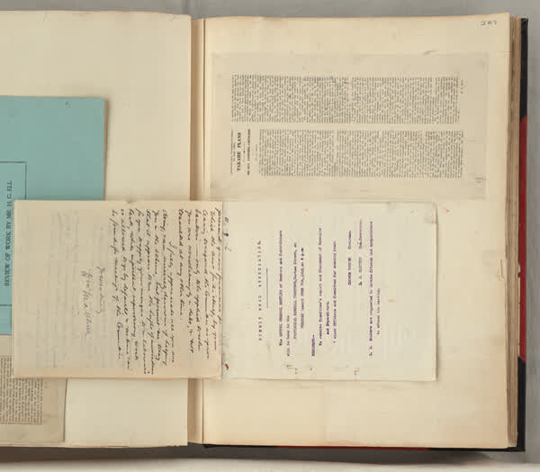 Summit Road scrapbook, page 287b, 1900