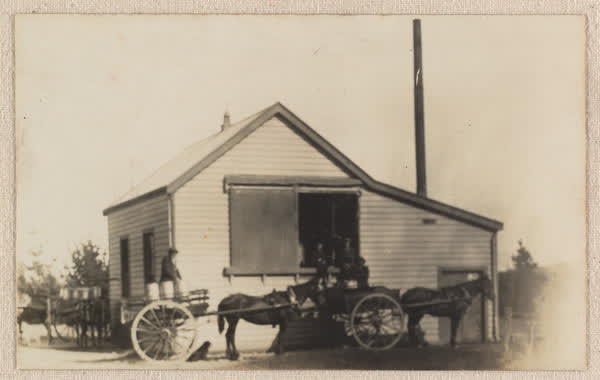 Creamery at Motukarara, 1915