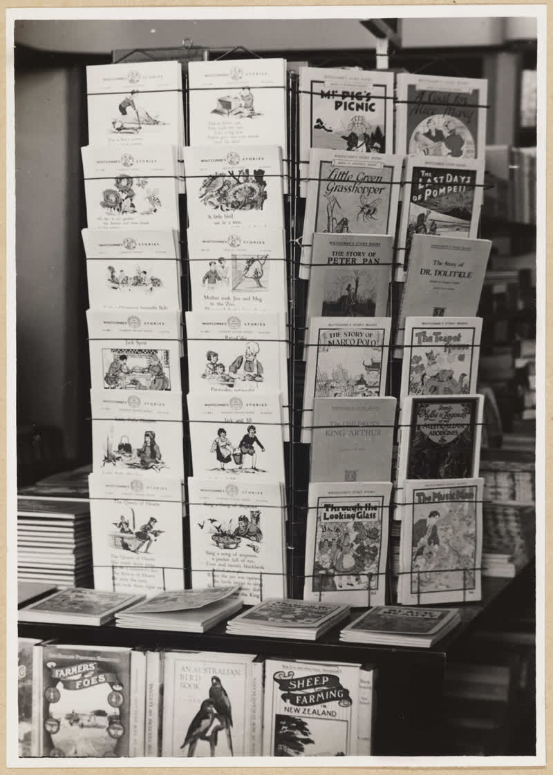 'Whitcombe's Story Books' shop display, 1936