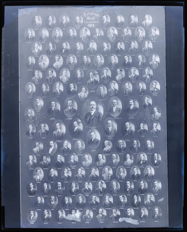Glass Plate Negative: Portraits (copy), 1914
