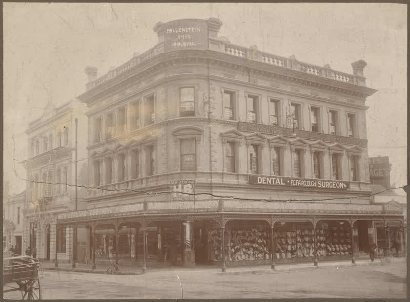 Hallenstein Brothers branch premises, Christchurch, 1910