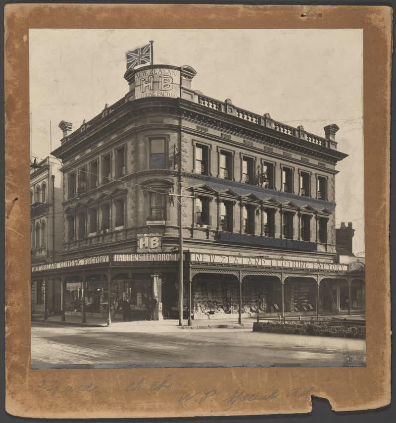 Hallenstein Brothers branch premises, Christchurch, 1920