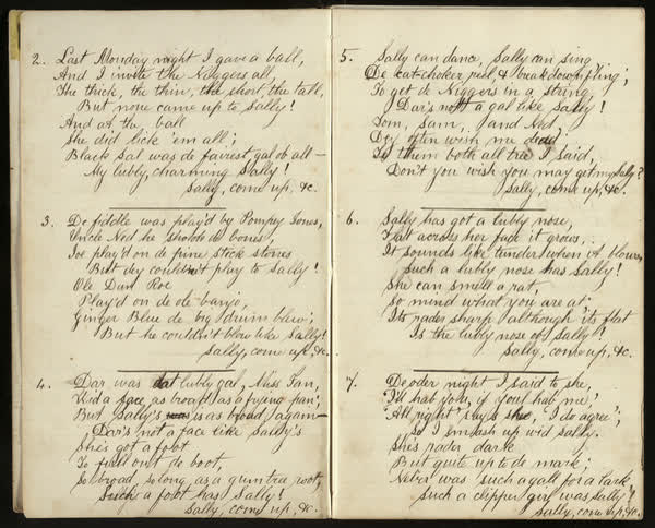John Richardson shipboard diary, spread 3 of 15, Archive 358, 1864