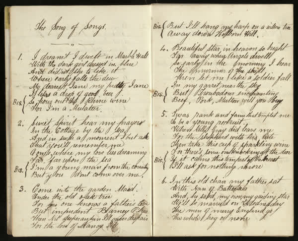 John Richardson shipboard diary, spread 5 of 15, Archive 358, 1864