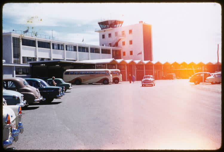 Christchurch Airport, 1950