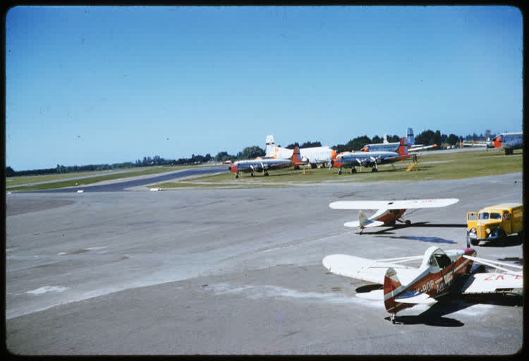 Christchurch Airport, 1950