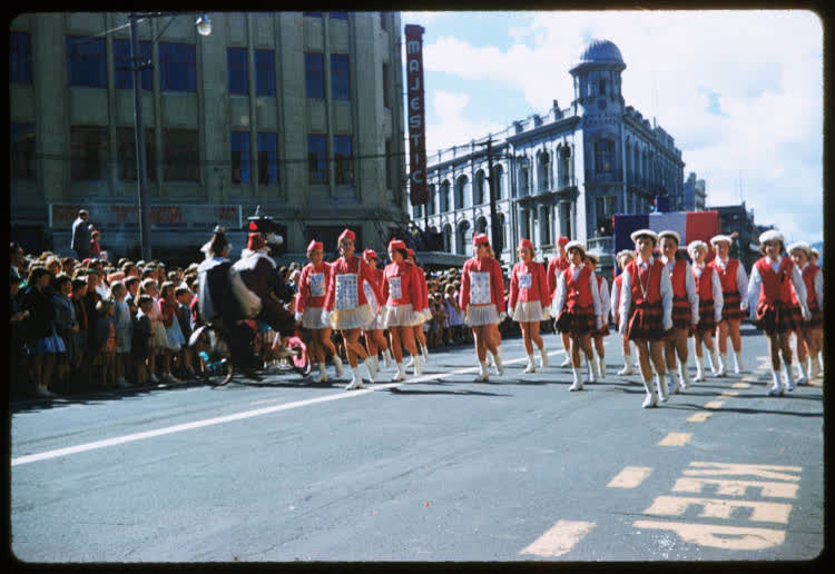 Floral Procession, Christchurch, 1950