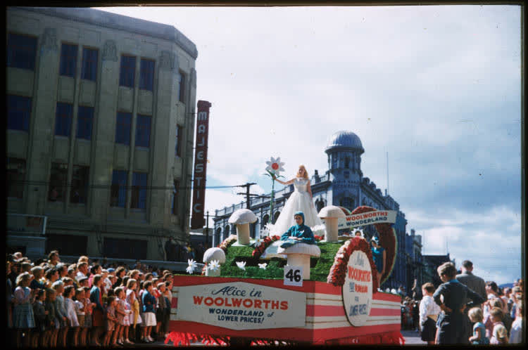 Floral Procession, Christchurch, 1950