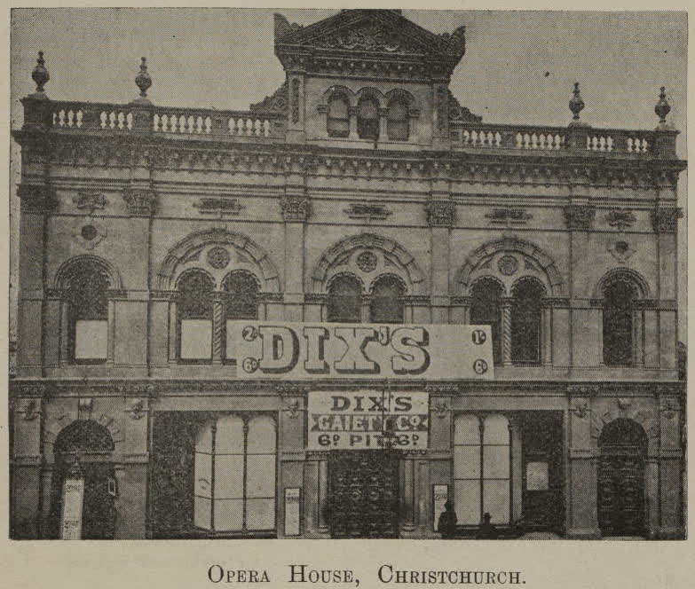 Opera House, Christchurch, 1901