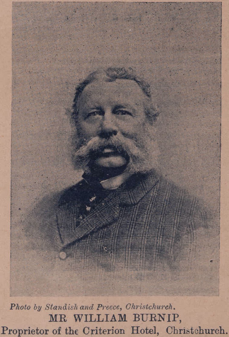 Mr William Burnip, 1899