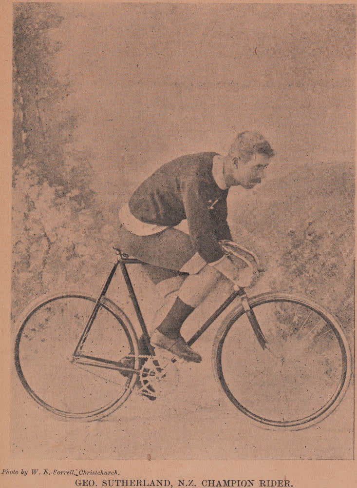 George Sutherland, N.Z. Champion Rider, 1898