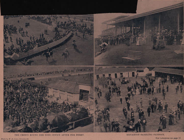 The Canterbury Jockey Club's spring meeting at Riccarton, 1897