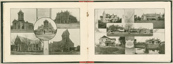 Garden city of the Dominion. Leaves 19 to 20Christchurch, New Zealand : a pictorial souvenir of the Dominion's garden city, 1917