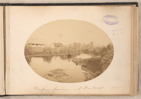 View from Government Buildings, 1865