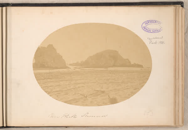 Cave Rock, 1858