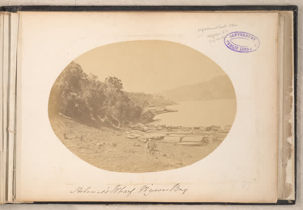 Holmes' Wharf, 1858