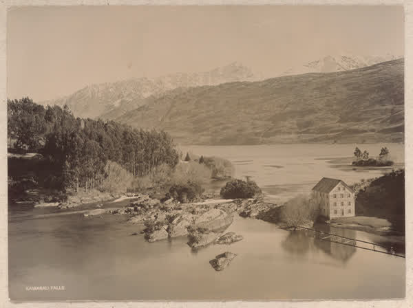 Kawarau Falls and Ben Lomond, 1867