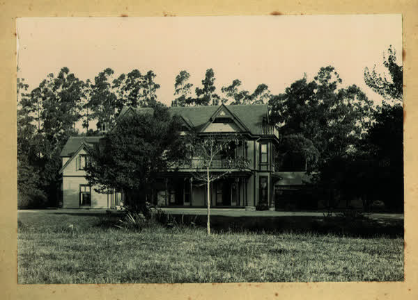 Riccarton House from the north, 1901