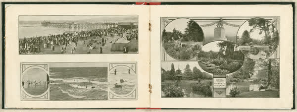 Garden city of the Dominion. Leaves 13 to 14Christchurch, New Zealand : a pictorial souvenir of the Dominion's garden city, 1917