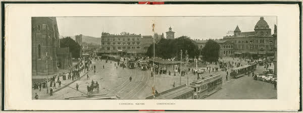 Garden city of the Dominion. Leaves 15 to 16Christchurch, New Zealand : a pictorial souvenir of the Dominion's garden city, 1917