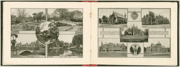 Garden city of the Dominion. Leaves 21 to 22Christchurch, New Zealand : a pictorial souvenir of the Dominion's garden city, 1917
