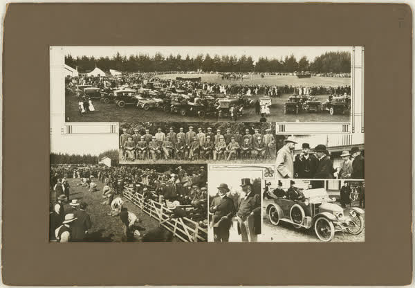 Montage of six photographs, 1900