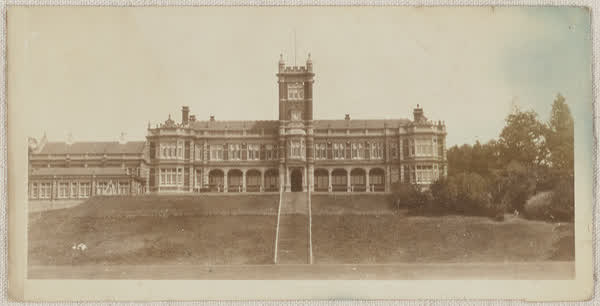Nelson College main building, 1920