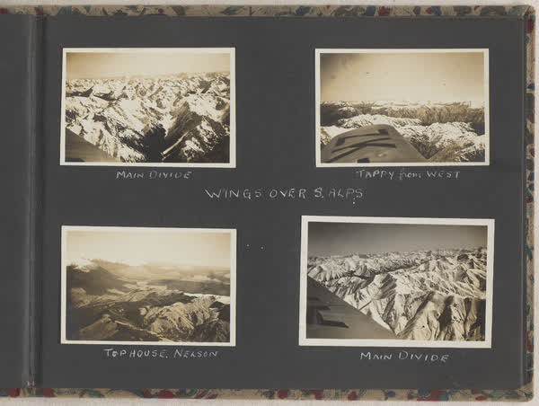 Southern Alps views, 1938
