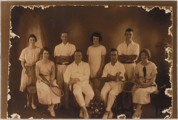 Belfast Tennis Club members, 1922