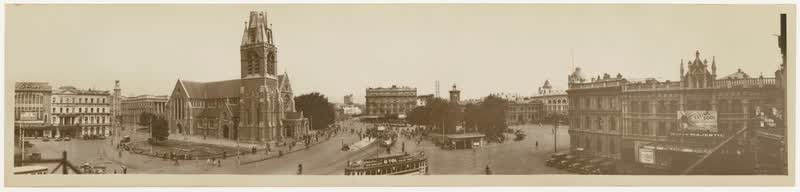 Cathedral Square, Christchurch, 1931