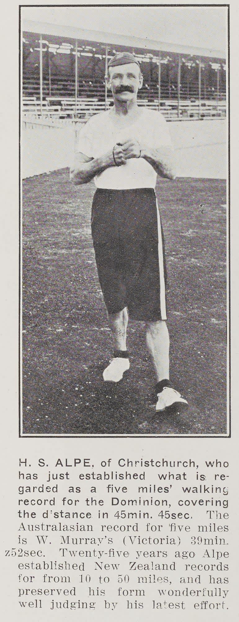 H. S. Alpe, of Christchurch, 1915