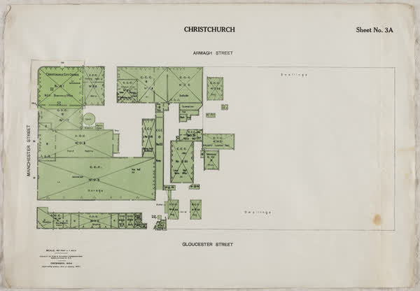 Central city block, sheet no. 3a, 1934