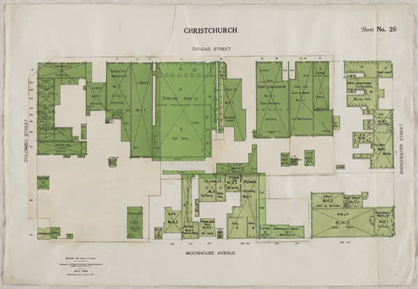 Central city block, sheet no. 26, 1935