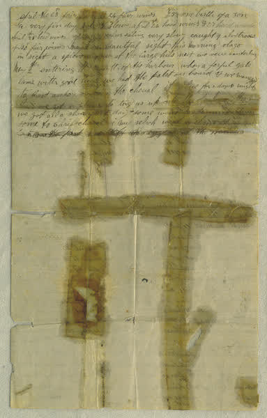 Mary Anne McCrystal shipboard diary, page 4 of 4, Archive 640, 1874