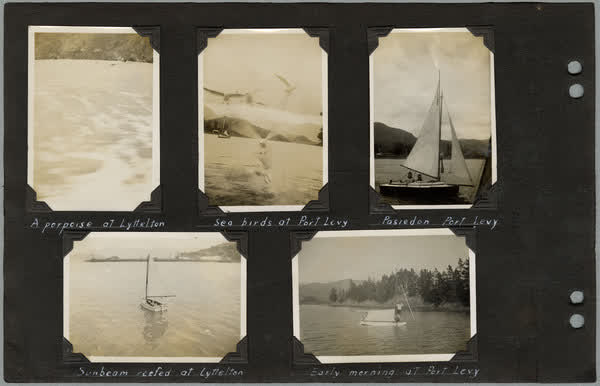 Water activities around Lyttelton Harbour, 1934