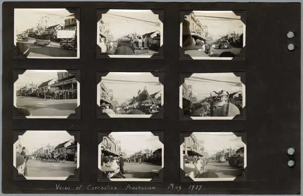 Views of Coronation Procession May 1937, 1937