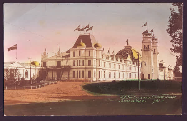 N.Z Int Exhibition Christchurch, General View, 1900