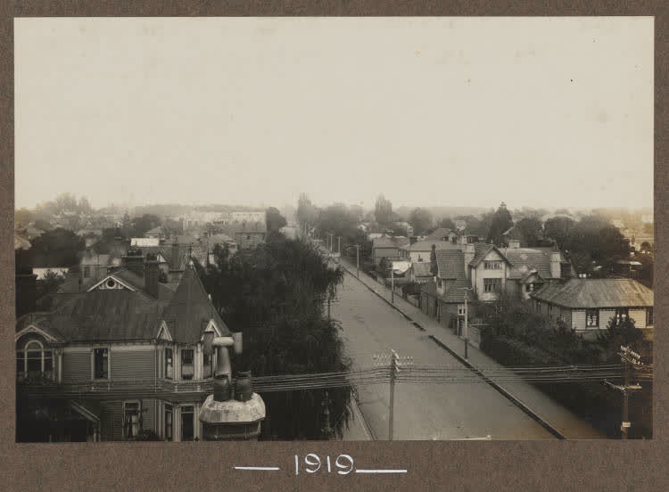 Armagh Street, Christchurch, 1919, 1919