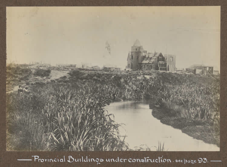 Canterbury Provincial Government Buildings, Christchurch, 1858, 1858