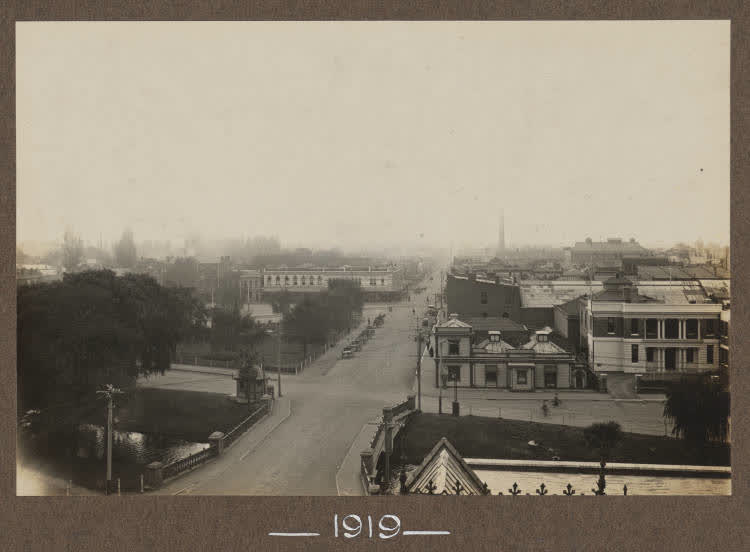 Armagh Street, Christchurch, 1919, 1919