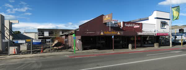 Beckenham shopping precinct construction site, 2009
