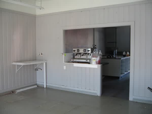 Coffee machine in a vacant building, 2009