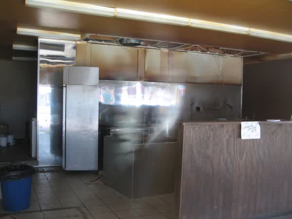 Abandoned restaurant kitchen, 2009