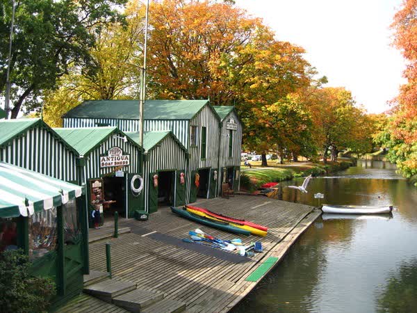 Antigua Boat Sheds in Autumn, 2007