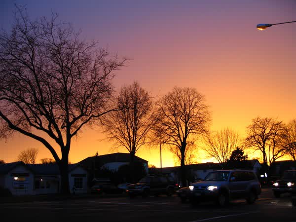 Bealey Avenue early morning traffic, 2006