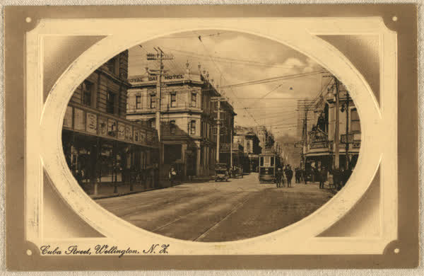 Cuba Street, Wellington, N. Z., 1912