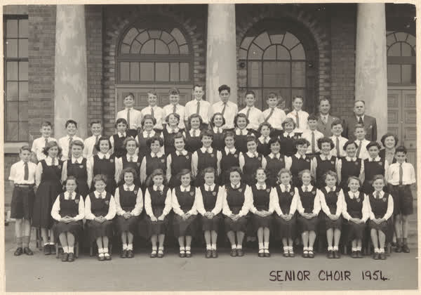 Senior choir, 1954