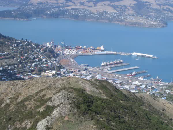 Ships in Lyttelton Port, 2005
