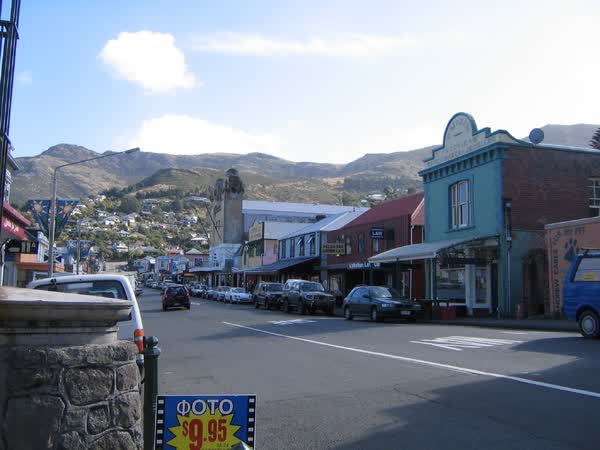 London Street in Lyttelton, 2005